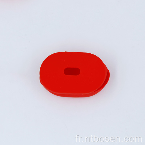 Case de silicone rouge doux de la mode